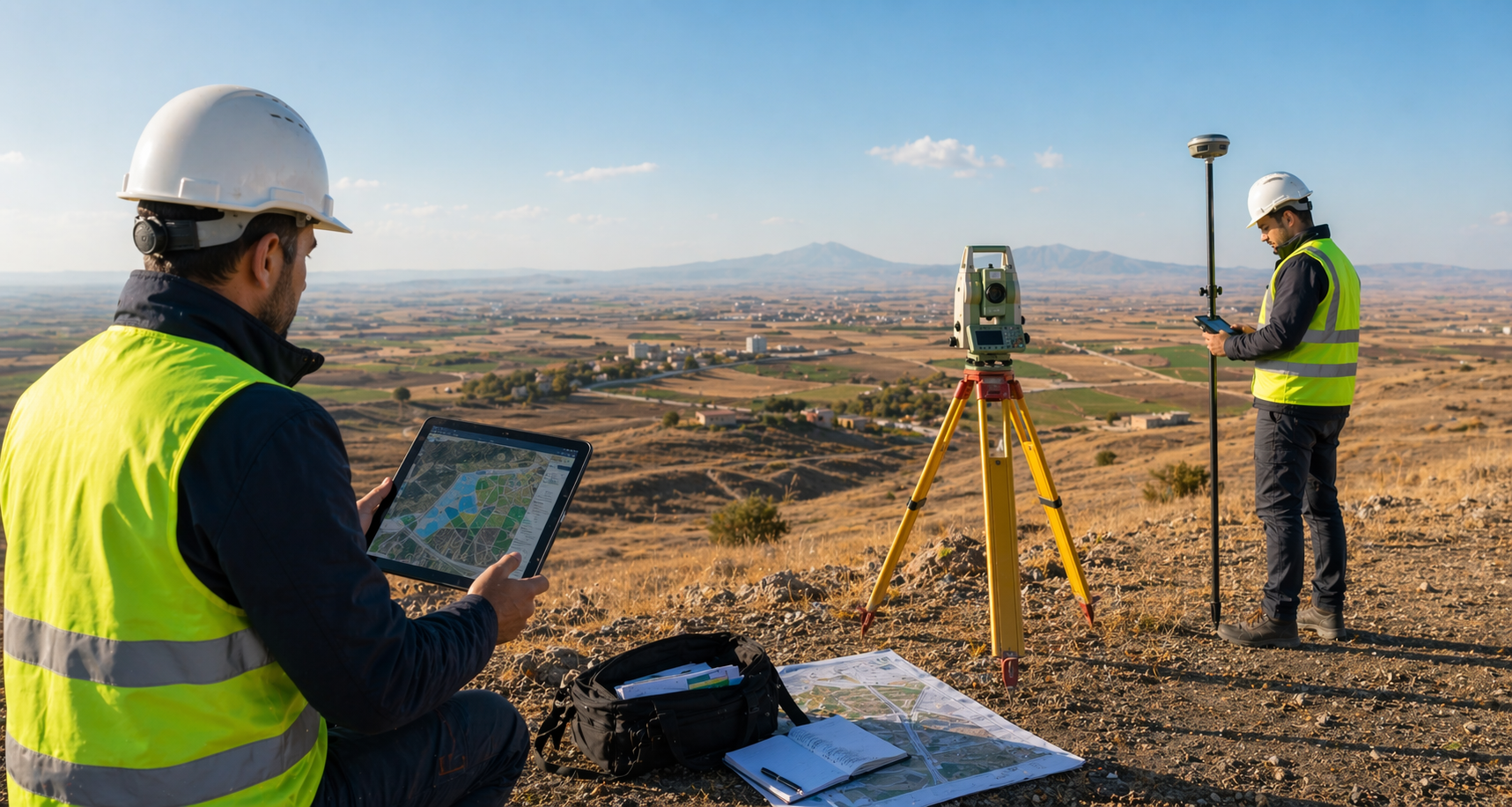 Aksaray GPS ölçüm, GNSS, GIS ve coğrafi bilgi sistemleri kullanimi